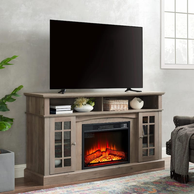 58" Fireplace TV Stand for 65" TVs