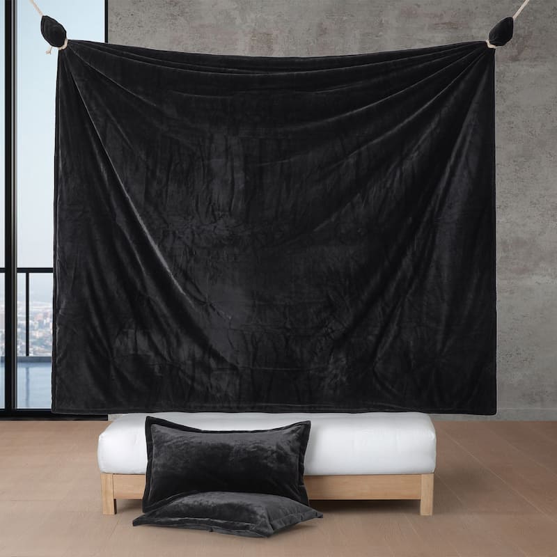 Softer than Soft® - Coma Inducer® Oversized Comforter Set - Black
