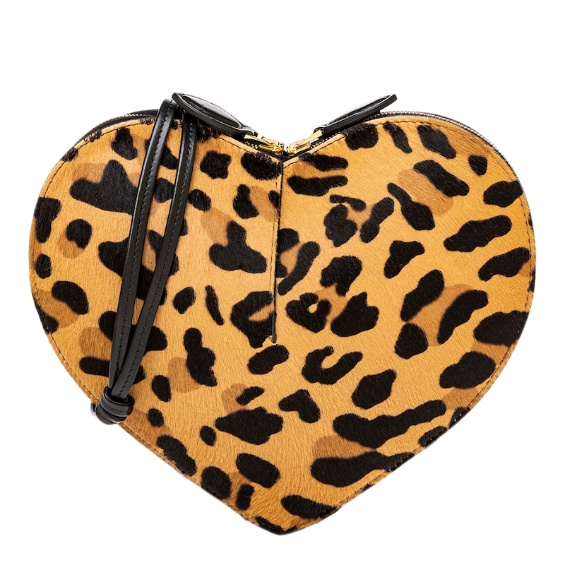 Alaia Le Coeur Bag in Leopard Print - Leopard Print