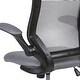 preview thumbnail 42 of 51, Mid-back Mesh Ergonomic Flip-up Arms Drafting Chair