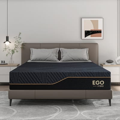 14" Medium Copper Infused Hybrid Mattress