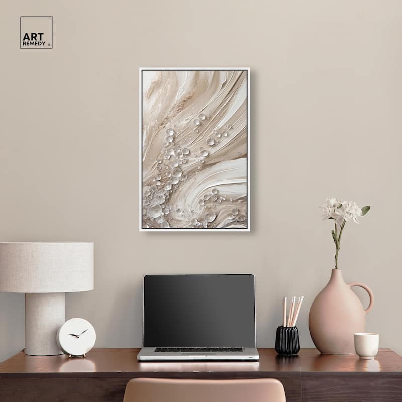 Viscous Veils III Canvas by Art Remedy