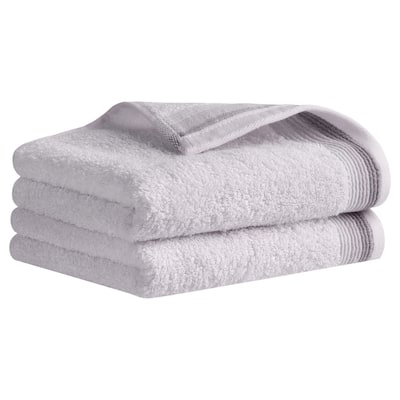 Hand Towels for Bathroom Cotton Striped Pattern Absorbent Soft Decorative Hand Towel
