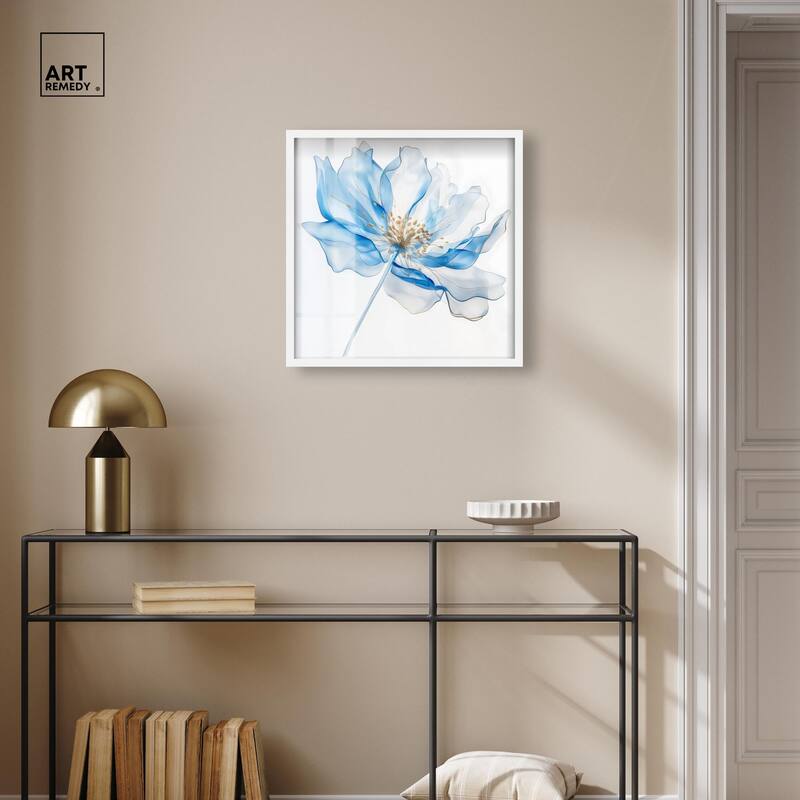 Glacier Ghost Blossom Shadowbox by Art Remedy