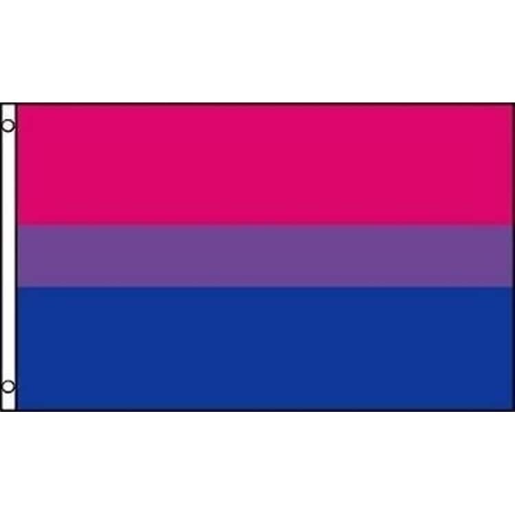 Bi Pride 3 X 5 Flag 3x5 Decor Sign Banner Fl635 Rainbow Strips Gay Bi Sexual New Overstock 31721187