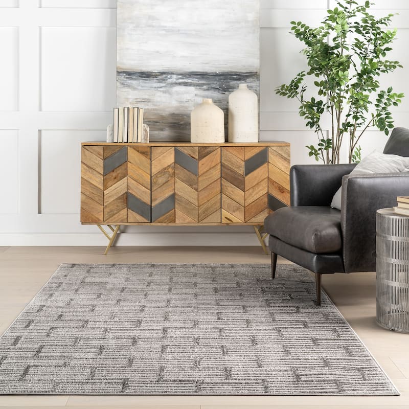 Nuloom Xanthe Geometric Area Rug