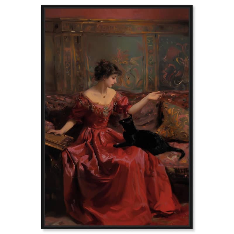 Tell a Story Canvas by Art Remedy - Black - 24" x 36"