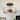 Farmhouse 2-Light Clear Seeded Glass Semi-Flush Mount Ceiling Light - Oil-Rubbed Bronze - 11.4 in