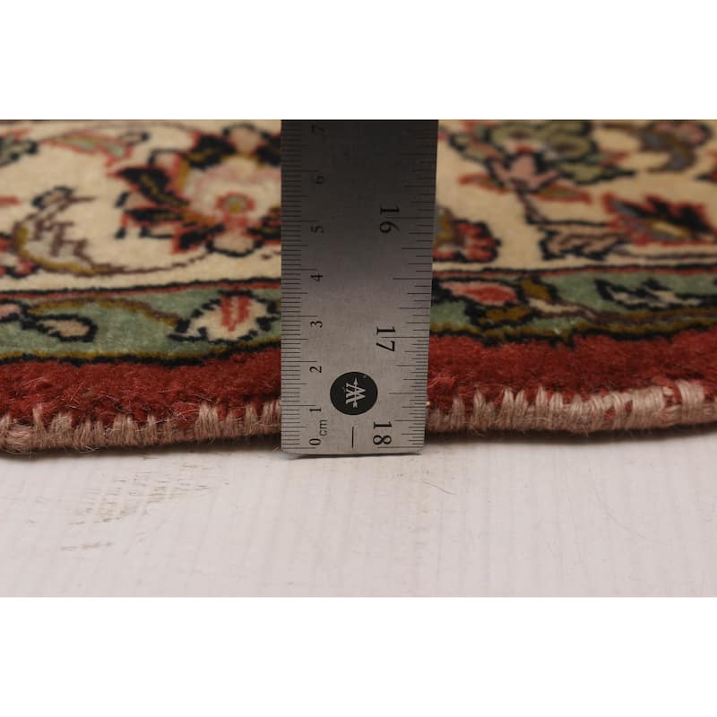 Andelz Navy, Red Rug 3'8" x 15'10" - 4'2 x 6'7