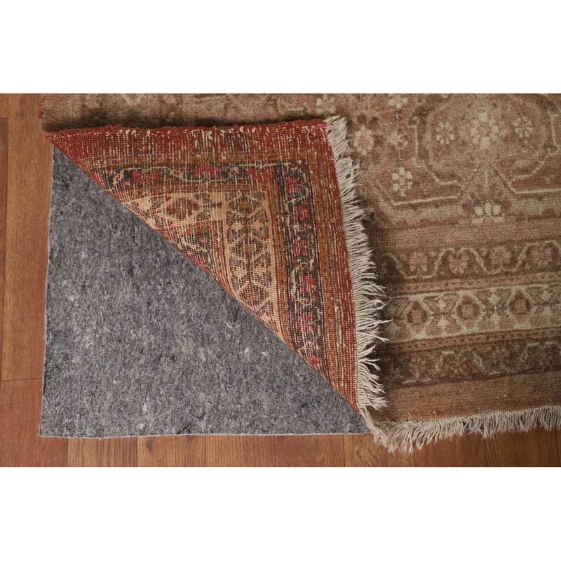 Pre-1900 Antique Tabriz Haj Jalili Persian Rug Handmade Wool Carpet - 10'11"x 14'8"