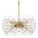 preview thumbnail 1 of 0, Minka Lavery 3657 Winter 10 Light 30" Wide Sputnik Chandelier