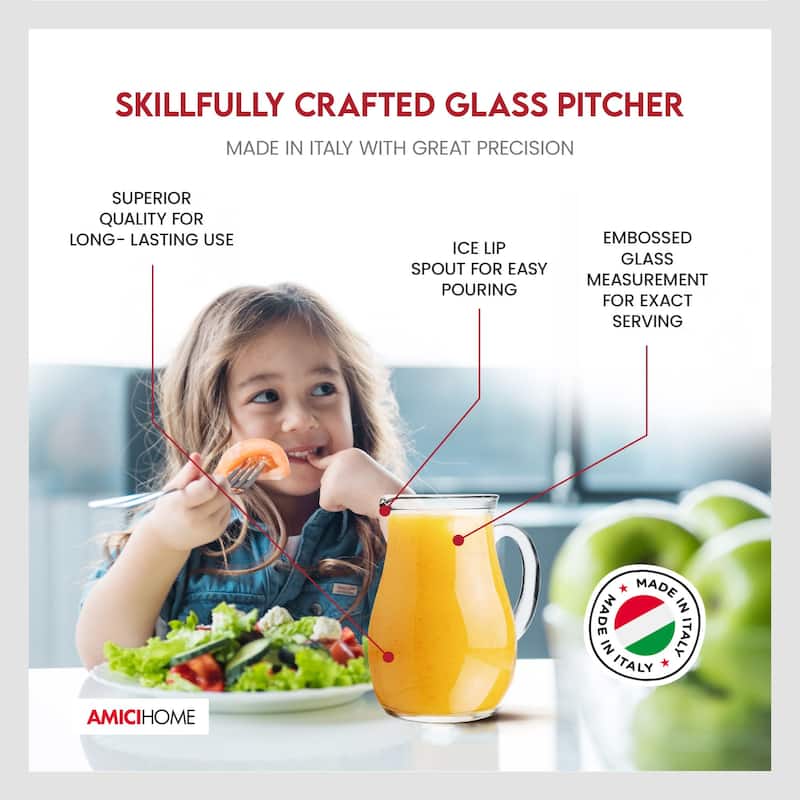 Amici Home Roxy Pitcher with Handle