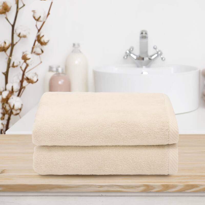 Authentic Hotel and Spa 100% Turkish Cotton Ediree Hand Towels - Set of 2