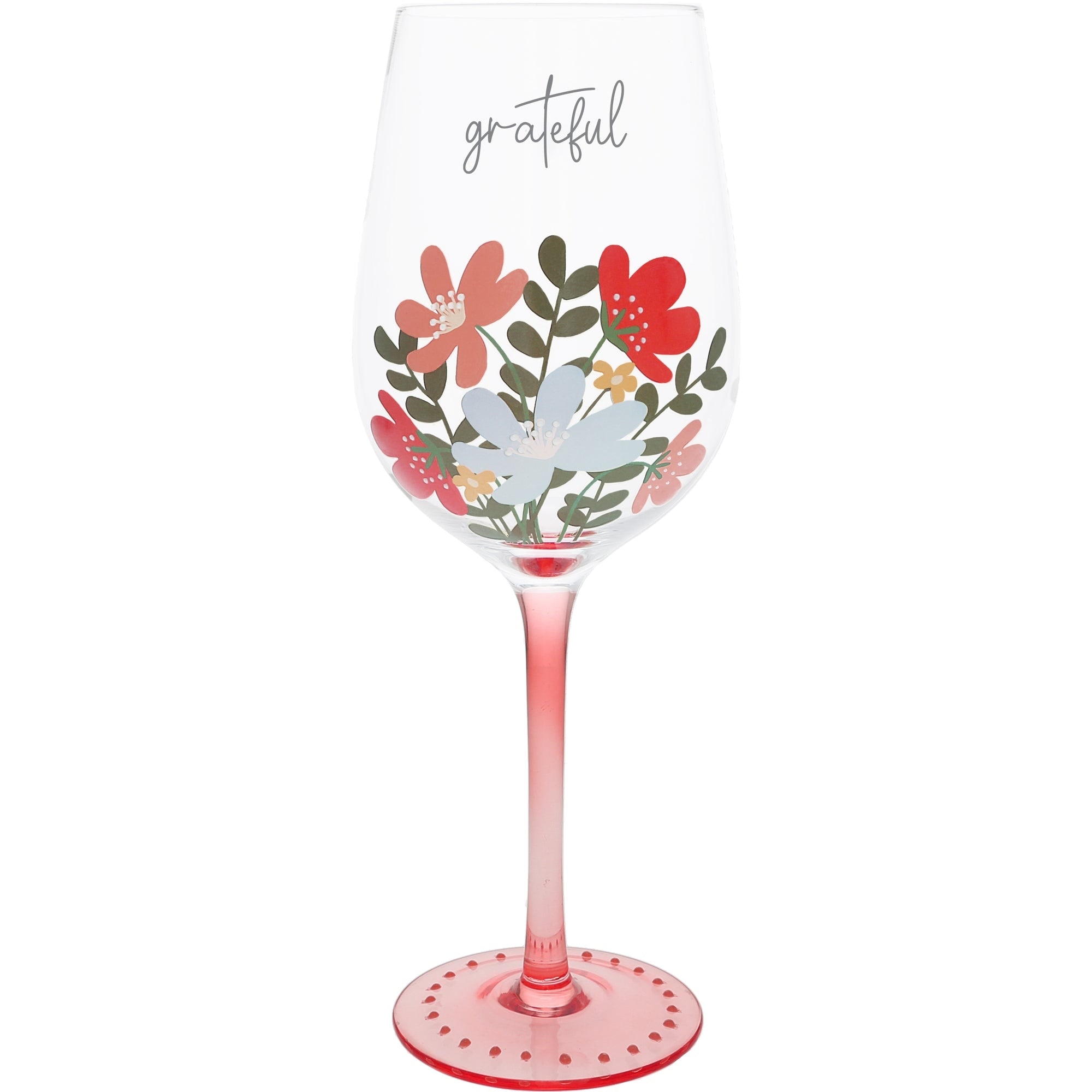 Pavilion Grateful Wine Glass - 16 oz