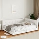 preview thumbnail 7 of 10, Upholstered Queen Size Platform Bed with USB Ports, Beige