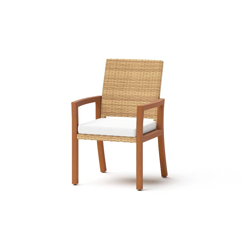 Mili 7 Piece Sunbrella Outdoor Patio Dining Set