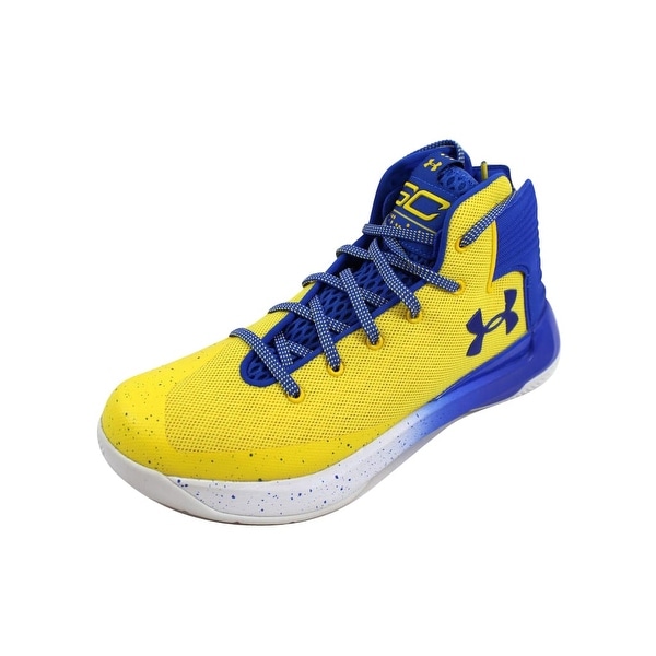 curry 3 white blue yellow