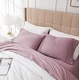 preview thumbnail 43 of 101, Vilano 21-inch Extra Deep Pocket 4-Piece Bed Sheet Set with Pleated Hem