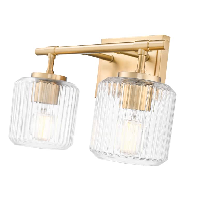Z-Lite Landon 2 Light Vanity - Modern Gold - Modern Gold