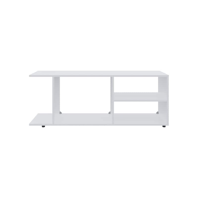 Modern TV Stand for 60-69 Inch TVs, 5 Open Shelves, Simple Design