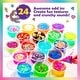 preview thumbnail 4 of 7, Original Stationery Unicorn Sparkle Slime Kit, 50-Piece Set with 18 Premade Slimes, Awesome Gift Idea for Girls 10-12