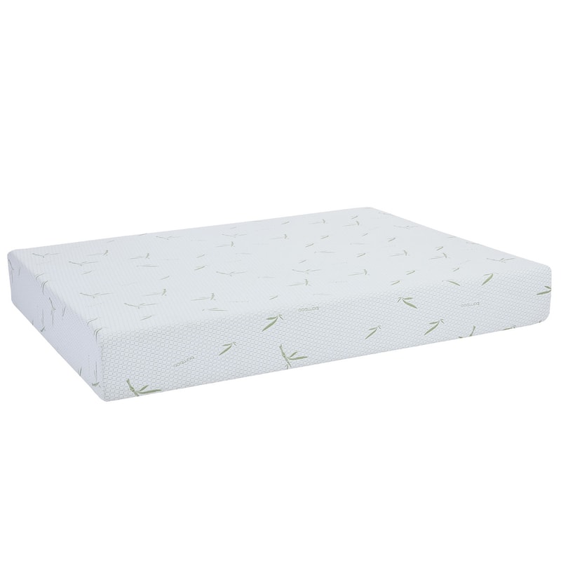 10 inch Memory Foam Mattress Medium-Firm Feel with Bamboo Cover, CertiPUR-US Certified