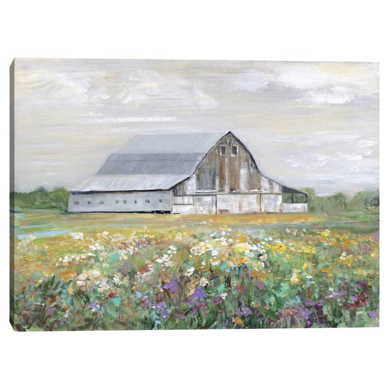 Country Fields by Sally Swatland Canvas Art Print