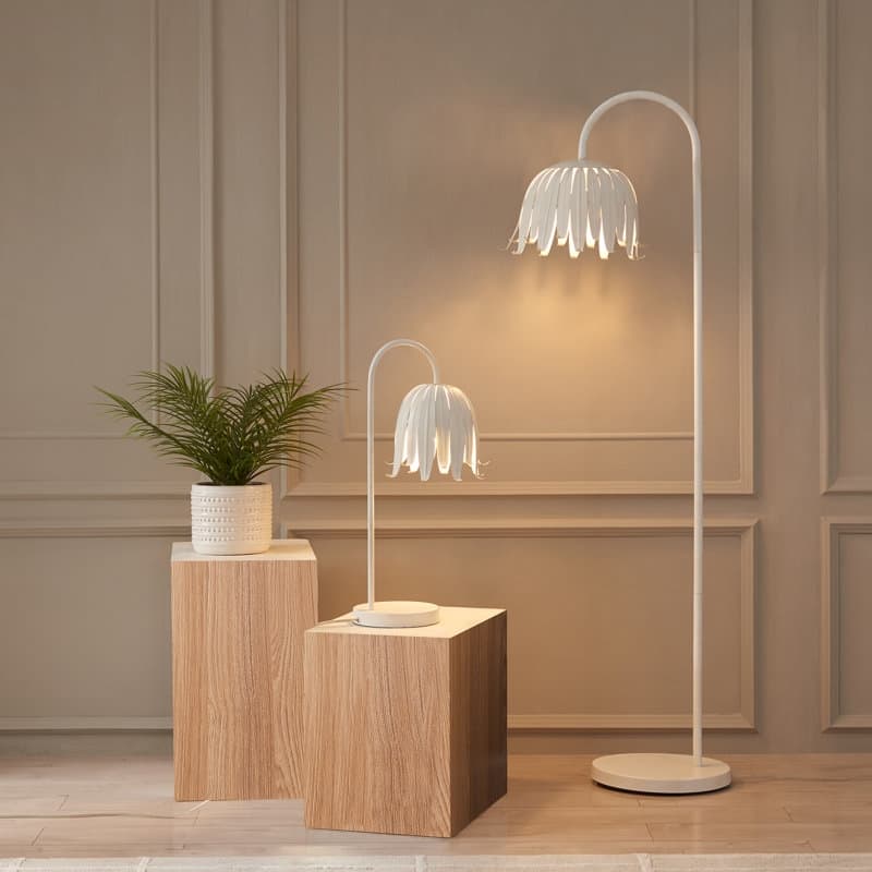 Acroma - 60.88" Arched Steel Dimmable Floor Lamp - N/A