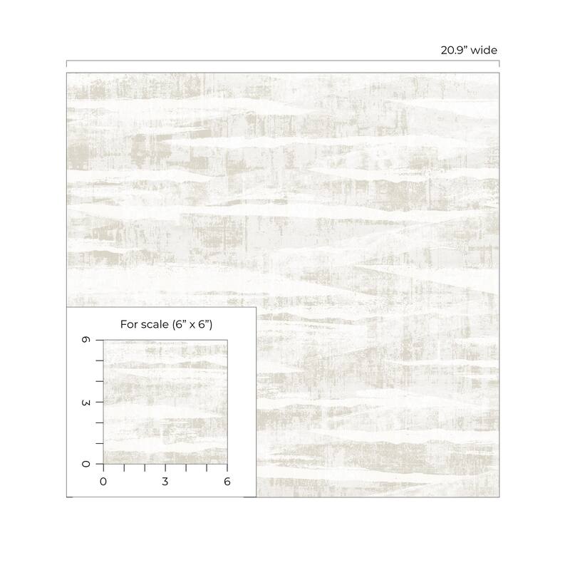 Seabrook Designs Nebulite Abstract Non-Woven Unpasted Wallpaper