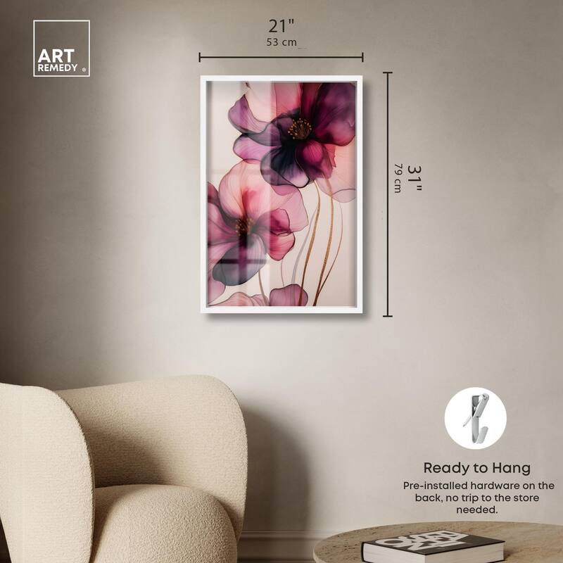 Velvet Verse III Shadowbox by Art Remedy