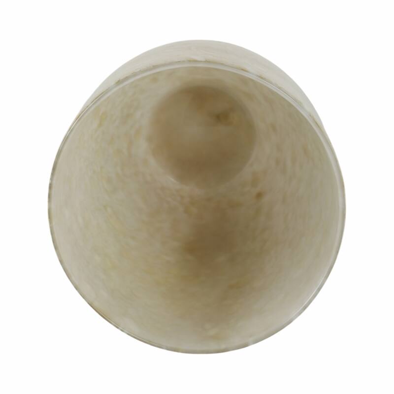 Glass Decorative Vase Textured Handcrafted Sculptural Statement Style
