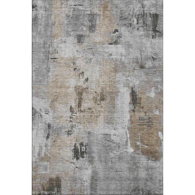 Premium Washable Super Soft Abstrct Flair Mayfield Rug