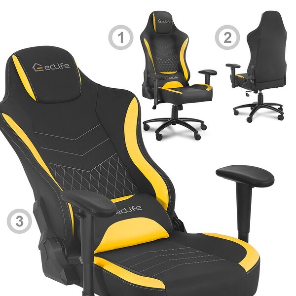yellow gaming chair