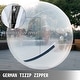 preview thumbnail 4 of 8, VEVOR 2m Water Walking Walker Ball Inflatable PVC Tizip Zipper Roll Ball W/ Blower
