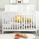 preview thumbnail 12 of 14, Certified Baby Safe Crib Pine Solid Wood White