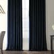 preview thumbnail 21 of 39, Exclusive Fabrics Signature Velvet Extra-wide Grommet Blackout Curtains (1 Panel) - Luxury Home Décor