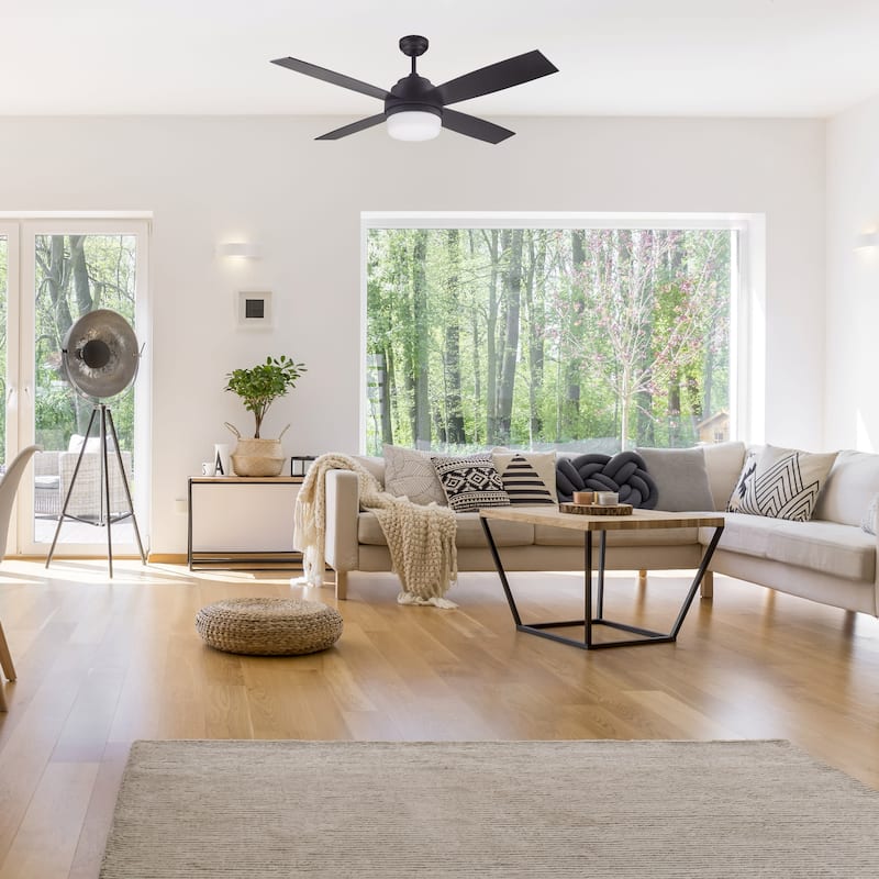 Design House Cali 52" 4 Blade LED Ceiling Fan with Wall Control