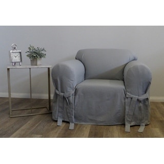Classic Slipcovers Cotton Duck Chair Slipcover