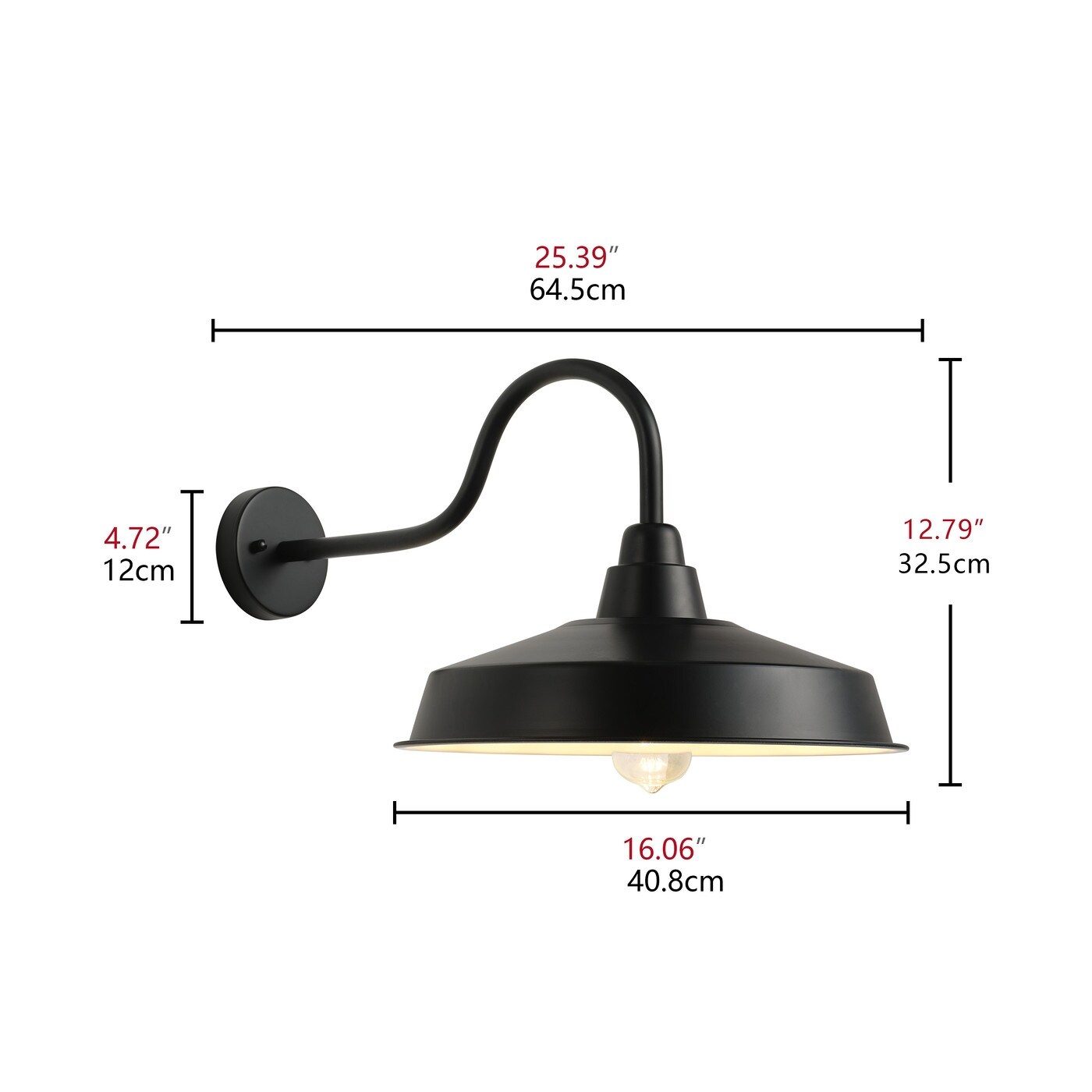 16 gooseneck barn light outlet