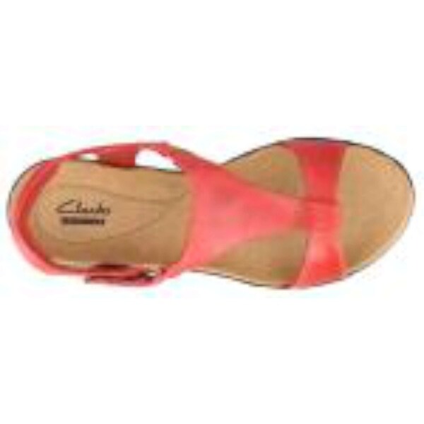 clarks collection women's leisa foliage flat sandals