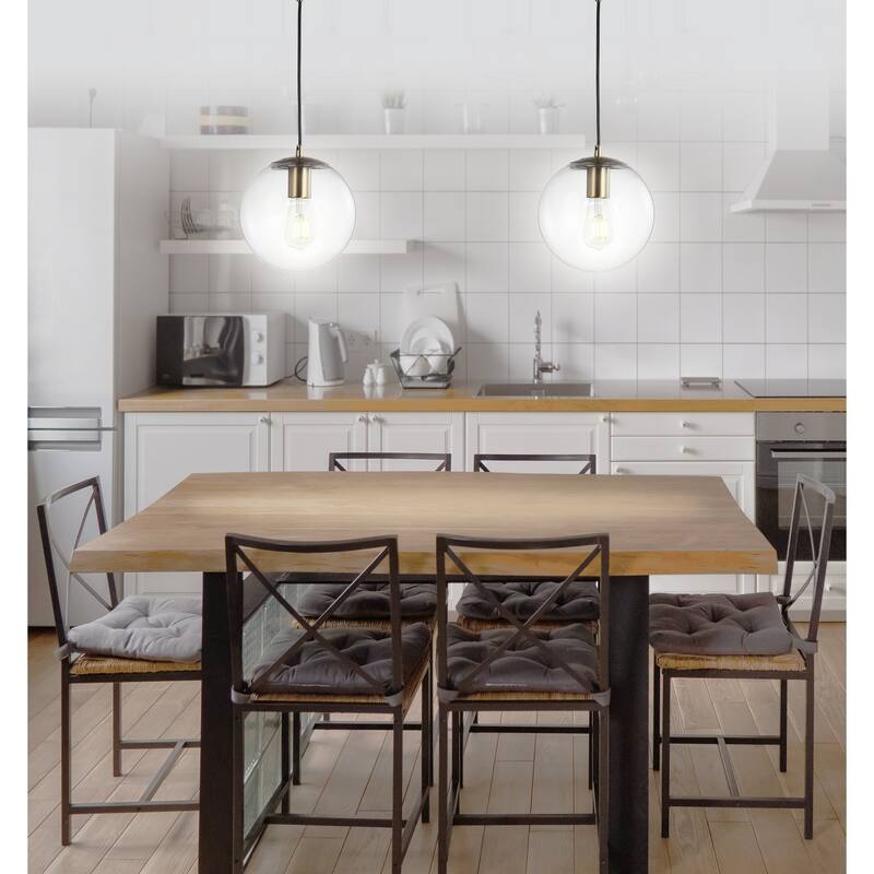 7.75" Globe LED Pendant by JONATHAN Y