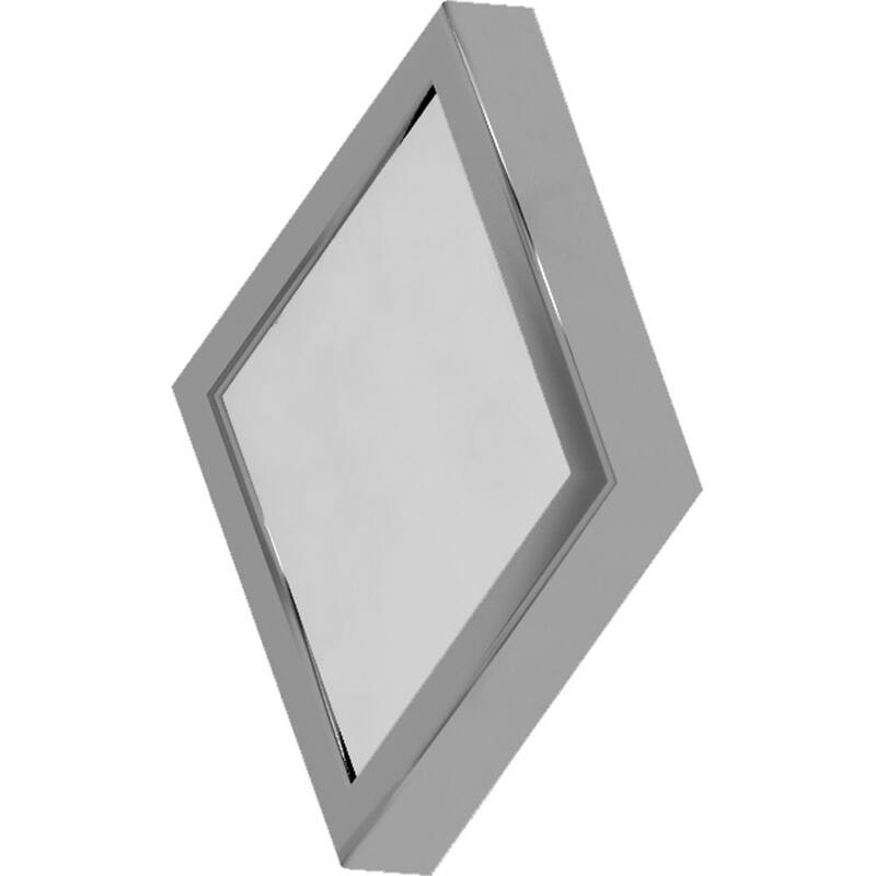 Volume Lighting Single Light 8" Wide Integrated LED Flush Mount Square