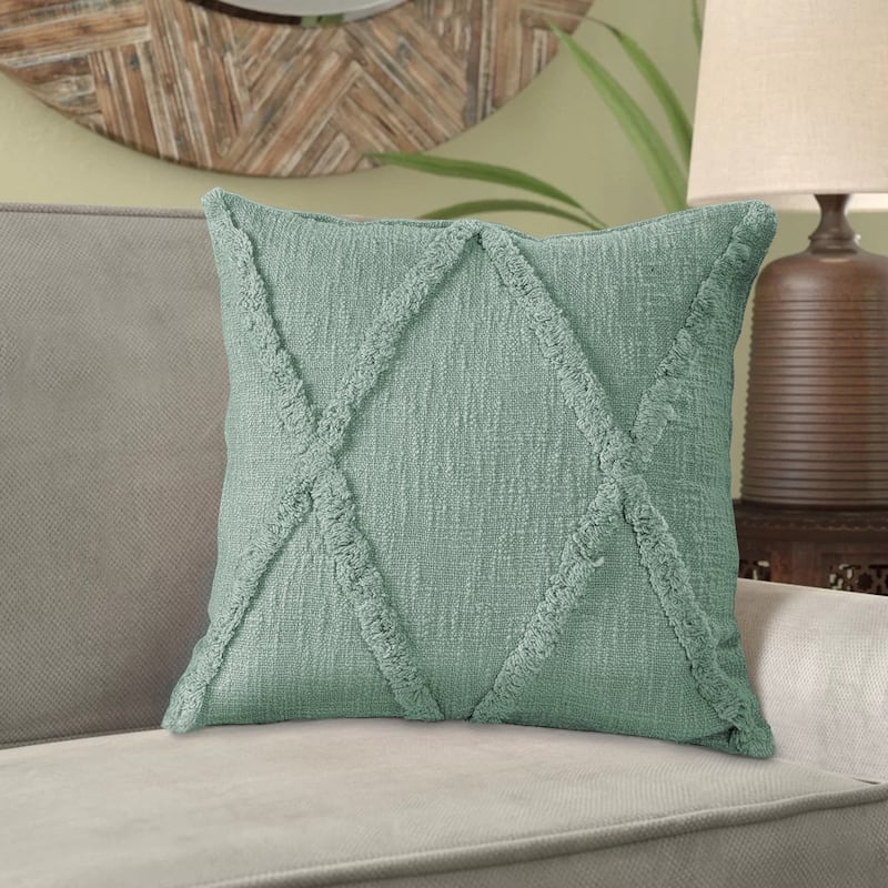 Sevita Flatwoven Cotton Throw Pillow, Set of 2