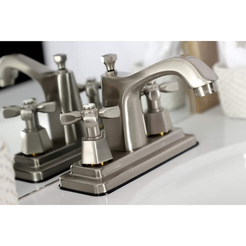 Kingston Brass 1.2 GPM Centerset Bathroom Faucet with Pop-Up Drain