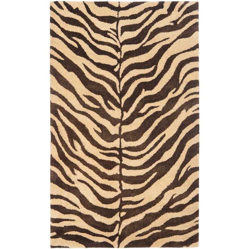 SAFAVIEH Handmade Bergama Meric Oriental Hand-spun Wool Rug