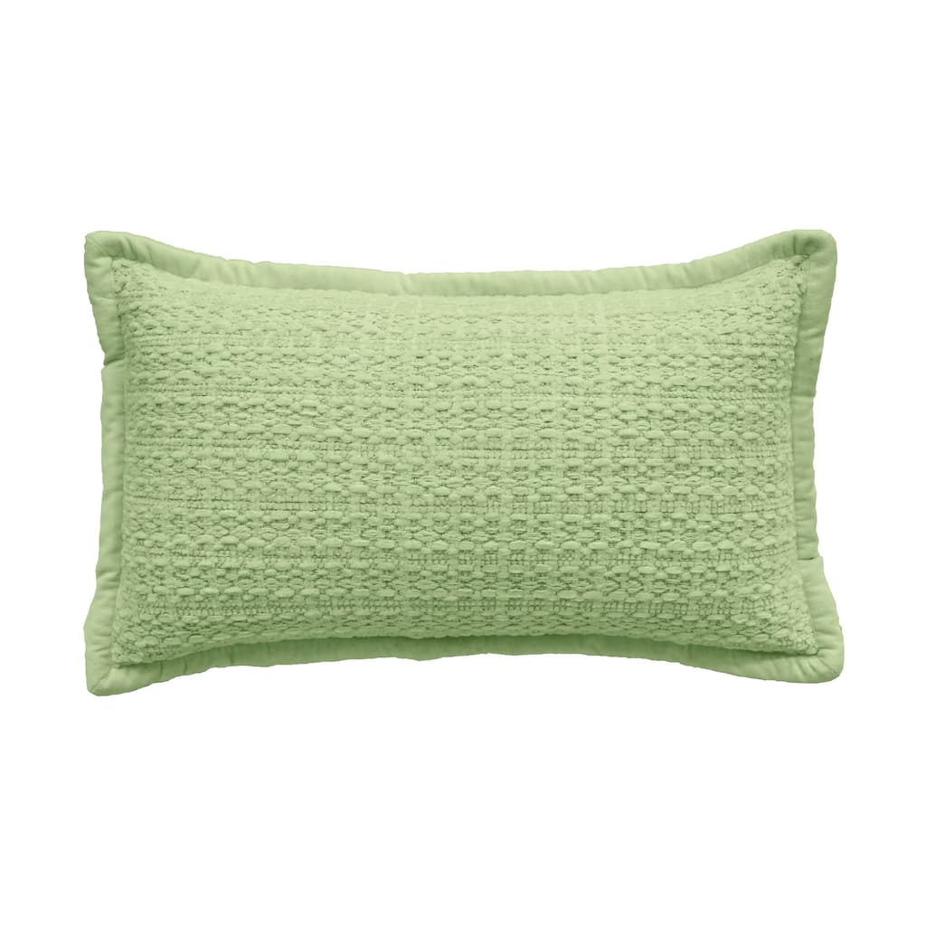 Vibhsa Honeycomb Handwoven Textured Pillow, 14" x 24"