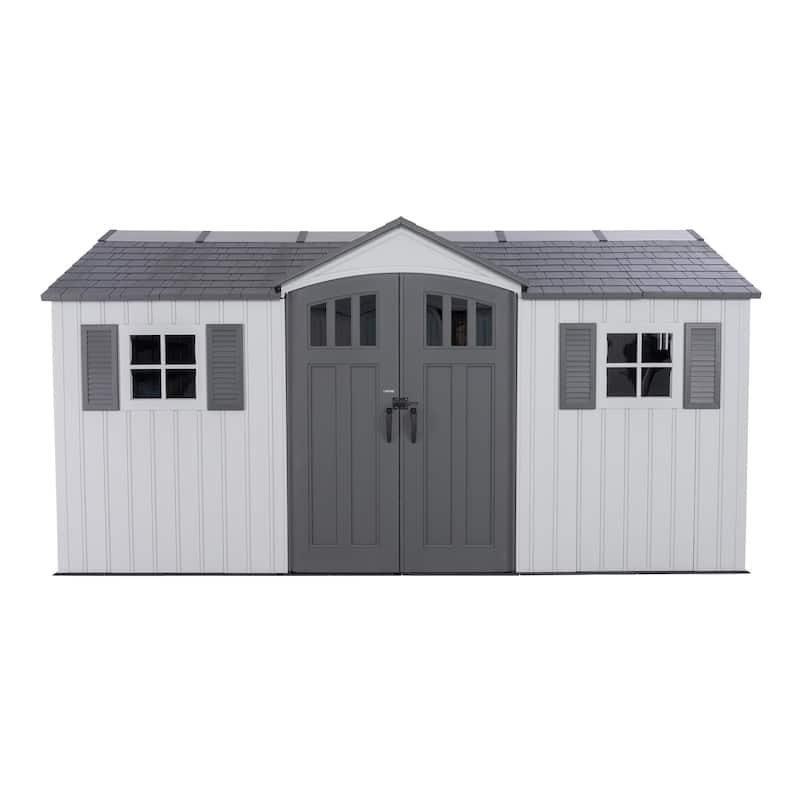 Lifetime Dual Entry 15 Ft x 8 Ft Shed (60410)