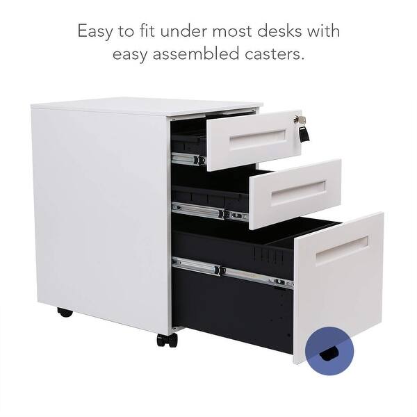 Shop Flexispot File Cabinet Underdesk Mobile Pedestal Lockable