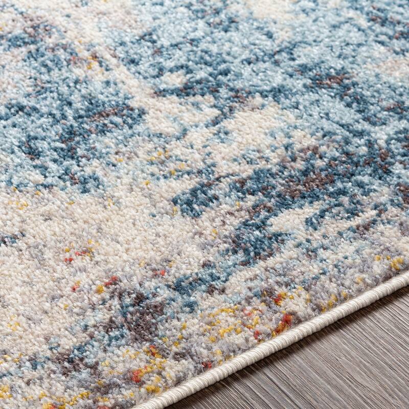 Livabliss Ronny Abstract Industrial Area Rug