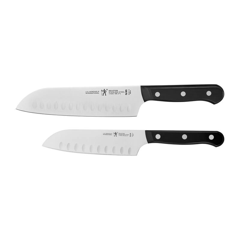 Henckels Solution 2-pc Asian Knife Set - Stainless Steel - 2 Piece - 2-pc